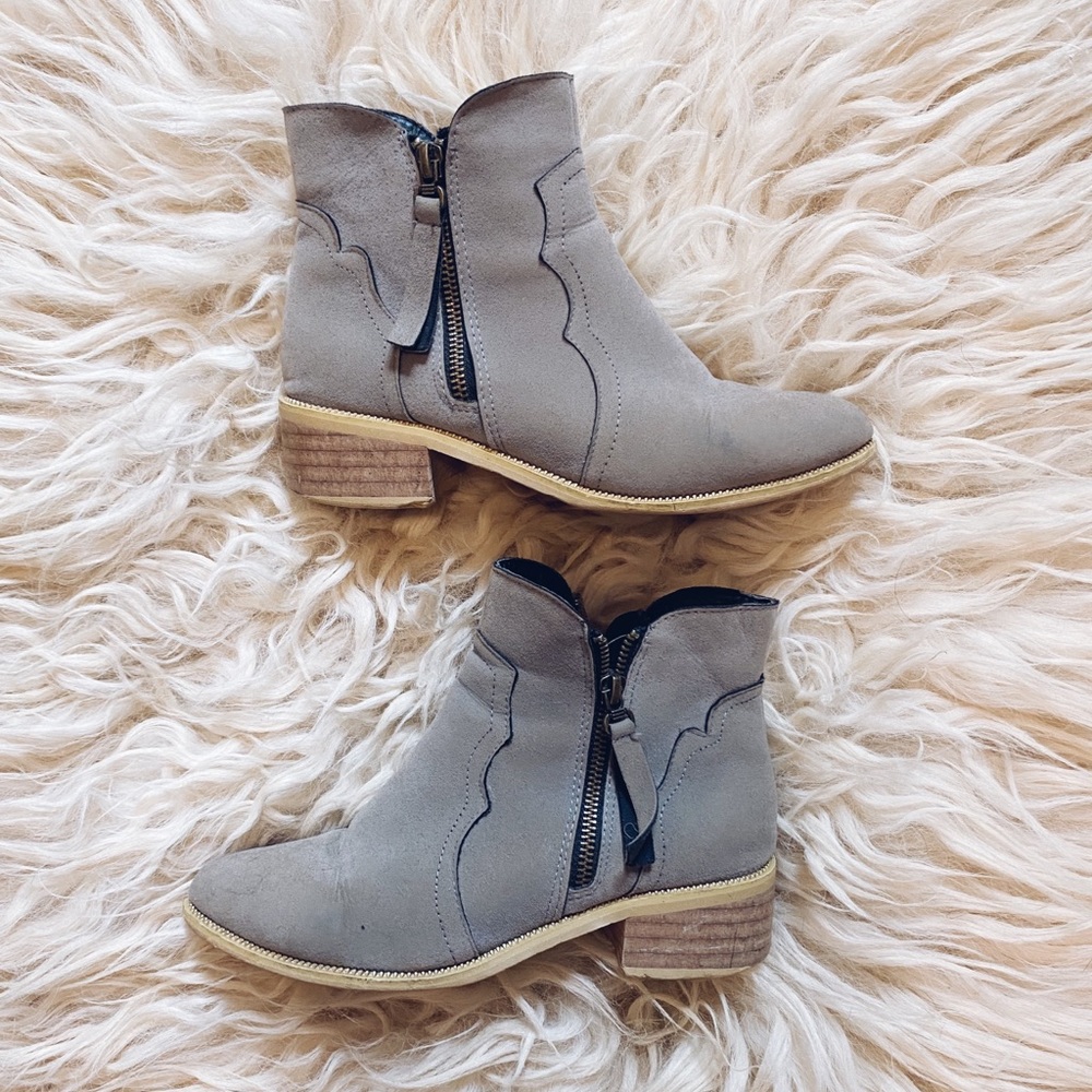 Grey Booties